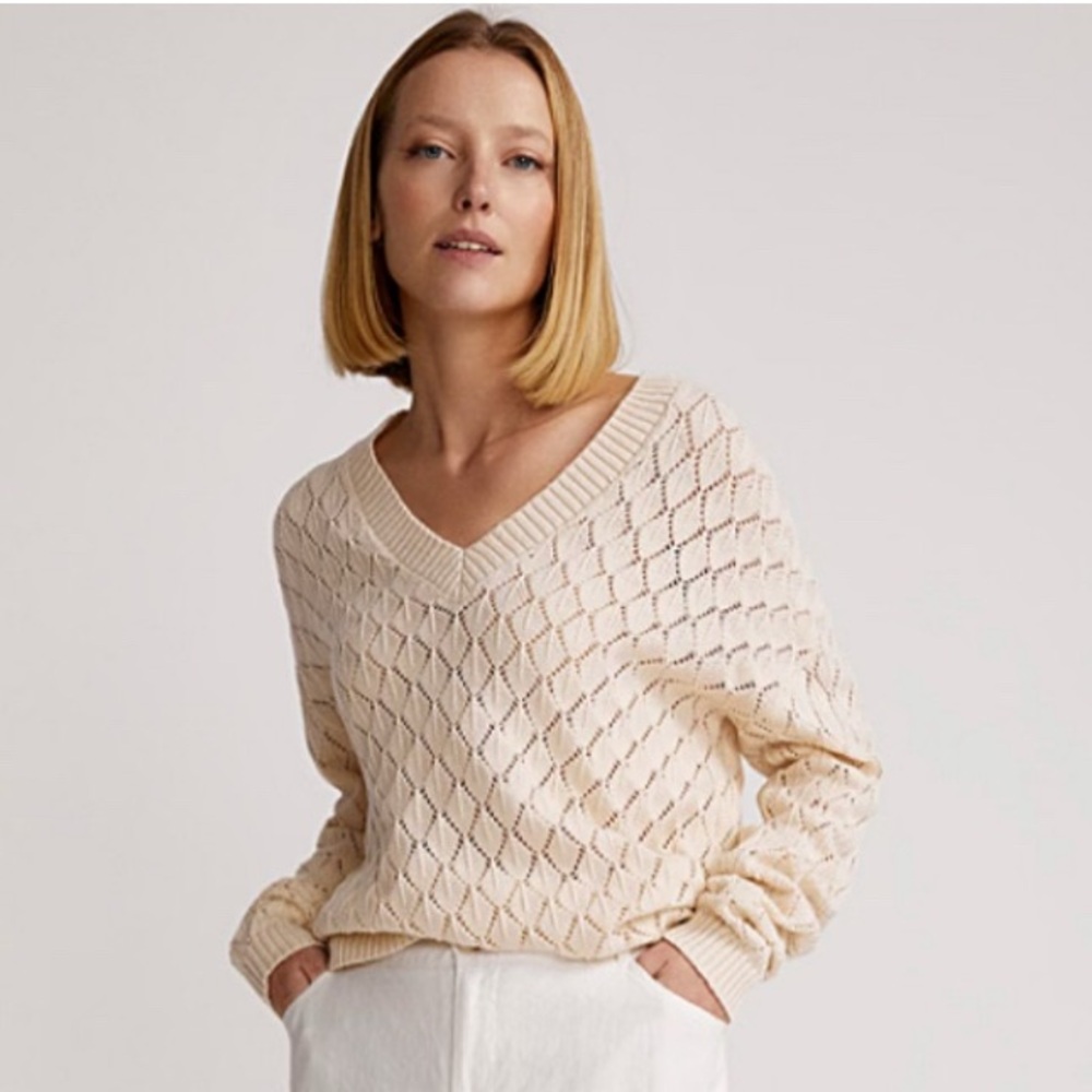 SIMONS | XS | Cream Sweater in excellent pre loved condition